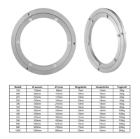 ALU Drehteller 13 Größen von 120 bis 1000mm Modell: 600mm