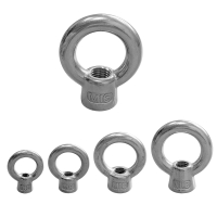 Edelstahl Ringbolzen V4A Augenbolzen Ringschraube Schraube Öse M6 M8 M10 M12 M16 #1