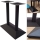 Tischgestell "Bistro" Schwarz 110cm oder 72cm - Einzel und Doppel