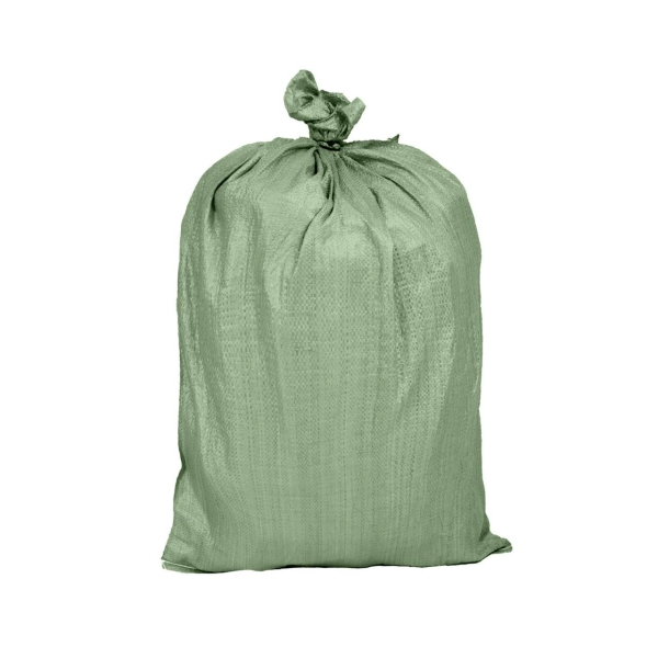 Gewebesack bis 100kg Tragkraft Getreidesack Schwerlastsack Grün Auswahl 8 Größen|100x105cm